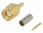 4CARMEDIA Connecteur d'antenne mâle SMA-A droit pour RG174