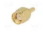 4CARMEDIA Connecteur d'antenne mâle SMA-A droit pour RG174