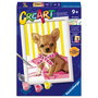 Ravensburger CreArt Kit de Peinture par Numéros Chihuahua 12023255 - Puzzle à Colorier pour Enfants dès 7 Ans