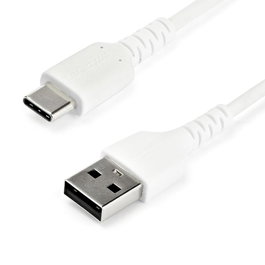 Startechcom RUSB2AC1MW Câble USB-A vers USB-C 1m blanc charge rapide 3A