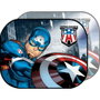 Licensing Paire de rideaux latéraux Marvel Captain America 44x35 cm Turquoise