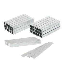 Workpro Lot de 7500 Agrafes et Clous : 2500 Agrafes T50 10 mm + 2500 T50 12 mm + 2500 Clous 18 ga 15 mm