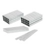 Workpro Lot de 7500 Agrafes et Clous : 2500 Agrafes T50 10 mm + 2500 T50 12 mm + 2500 Clous 18 ga 15 mm