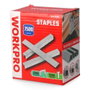 Workpro Lot de 7500 Agrafes et Clous : 2500 Agrafes T50 10 mm + 2500 T50 12 mm + 2500 Clous 18 ga 15 mm