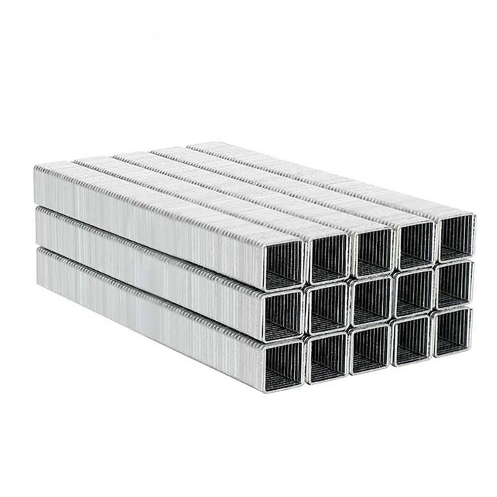 Workpro Lot de 7500 Agrafes et Clous : 2500 Agrafes T50 10 mm + 2500 T50 12 mm + 2500 Clous 18 ga 15 mm Workpro Lot de 7500 Agrafes et Clous : 2500 Agrafes T50 10 mm + 2500 T50 12 mm + 2500 Clous 18 ga 15 mm