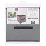 Five Boîte de rangement pliable 31 x 31 x 30 cm Gris rosé Polypropylène & carton