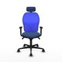 Piqueras y Crespo Chaise de Bureau Jorquera Bleu Marine