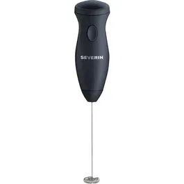 Severin SM3590 Émulsionneur à lait compact, maniable avec fouet inox, pour mousse onctueuse pour cappuccino, latte macchiato, vitesse 11500 tr/min, piles incluses