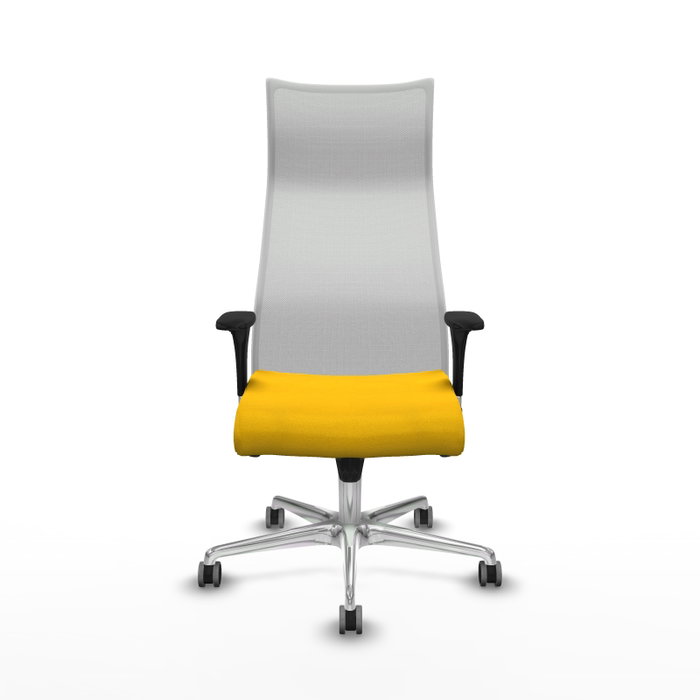 Piqueras y Crespo Chaise de Bureau Albacete XL Jaune et Blanc Piqueras y Crespo Chaise de Bureau Albacete XL Jaune et Blanc