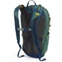 The North Face Basin 18 L - Sac à Dos de Randonnée Compact et Robuste en Tissu Ripstop avec Housse de Pluie Intégrée et Système de Suspension NextVent - Green / Navy