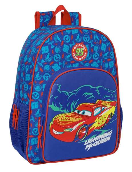 Safta Mochila Adapt.Carro Cars - Sac à dos pour poussette, 33 x 42 x 14 cm, pour enfant à partir de 36 mois Safta Mochila Adapt.Carro Cars - Sac à dos pour poussette, 33 x 42 x 14 cm, pour enfant à partir de 36 mois