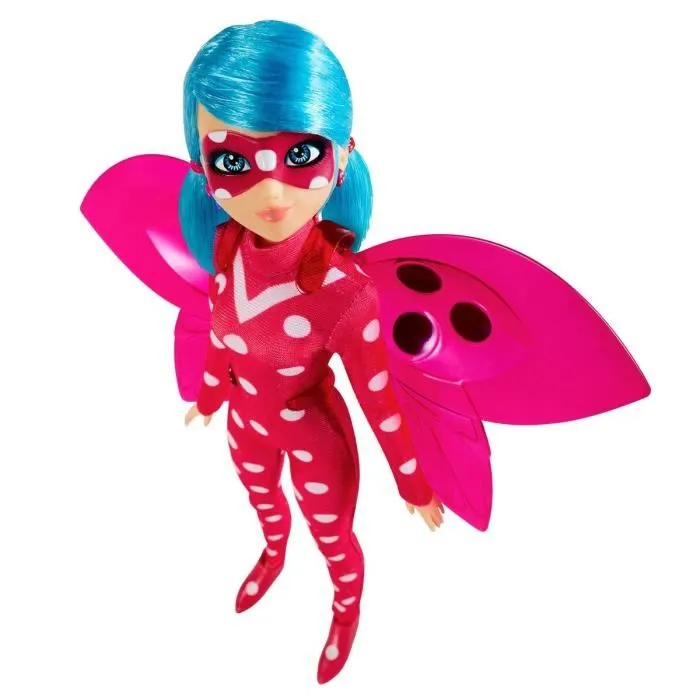Bandai - Miraculous Cosmobug - Poupée mannequin articulée 26 cm - Figurine articulée personnage Cosmobug - Licence Miraculous
