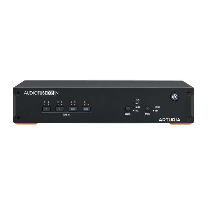 ARTURIA AudioFuse X8 In - Interface Audio 8 Entrées Analogiques ADAT 96 kHz - Préampli Rack 1U ARTURIA AudioFuse X8 In - Interface Audio 8 Entrées Analogiques ADAT 96 kHz - Préampli Rack 1U