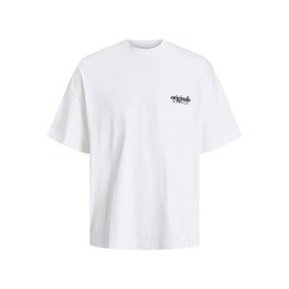 T-shirt à manches courtes homme Jack & Jones 12252953-177627 Blanc (XL)