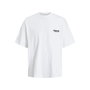 T-shirt à manches courtes homme Jack & Jones 12252953-177627 Blanc (XL)