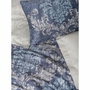 Parure de lit en satin de coton beige - 220 x 240 cm