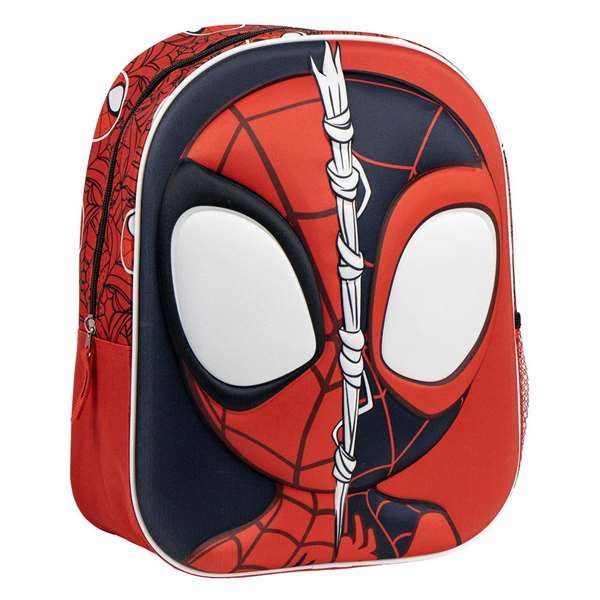 Cerdà Sac à dos enfant motif 3D Spidey 25 cm x 31 cm x 10 cm, âge recommandé 3 ans, couleur Rouge Cerdà Sac à dos enfant motif 3D Spidey 25 cm x 31 cm x 10 cm, âge recommandé 3 ans, couleur Rouge