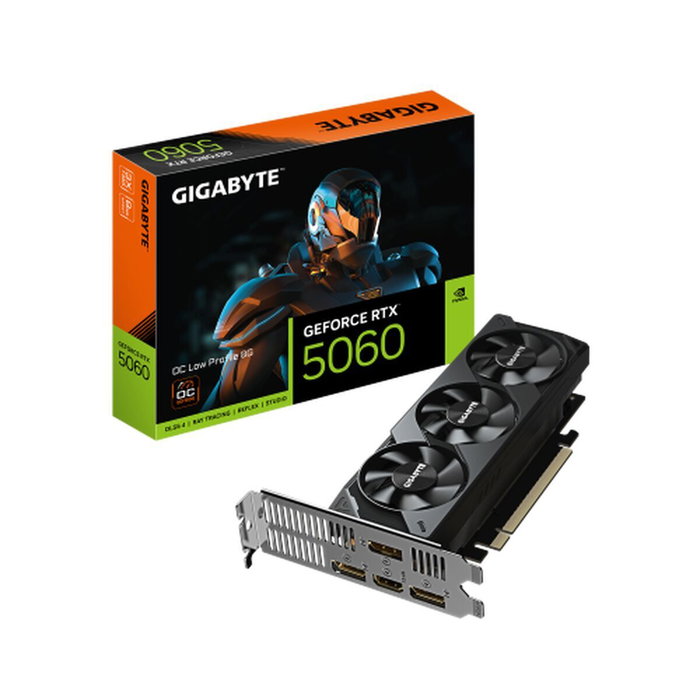 Carte Graphique Gigabyte GeForce RTX 5060 OC Low Profile 8G GEFORCE RTX 5060 8 GB GDDR7