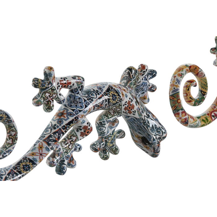 Décoration murale Home ESPRIT Multicouleur Lézard méditerranéen 10 x 4 x 22 cm (2 Unités) Décoration murale Home ESPRIT Multicouleur Lézard méditerranéen 10 x 4 x 22 cm (2 Unités)