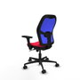 Piqueras y Crespo Chaise de Bureau 3D036N0 Rouge