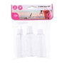 Dunlop Pack de 3 récipients de voyage de 80 ml pour bagage cabine
