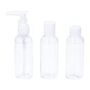 Dunlop Pack de 3 récipients de voyage de 80 ml pour bagage cabine