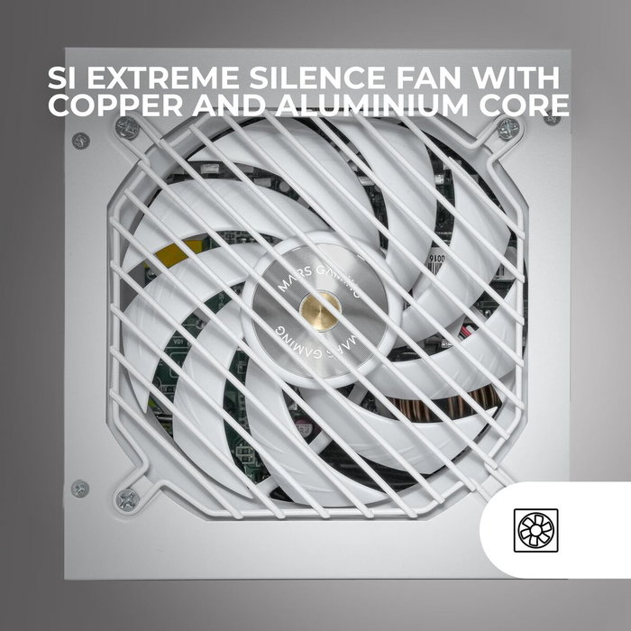 Bloc d’Alimentation Mars Gaming MPB550SIW ATX 550 W 80 Plus Bronze