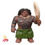 MATTEL Disney Princess - Pack de 5 Figurines Vaiana avec Accessoires : Vaiana, Maui, Grand-Mère Tala, Pua et Crabe