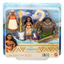 MATTEL Coffret de figurines miniatures Vaiana Disney Princess