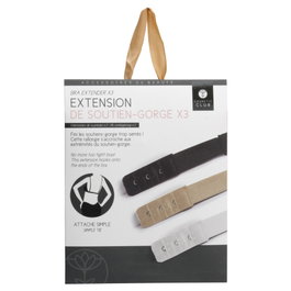 Cosmetic Club Lot de 3 extensions de soutien-gorge