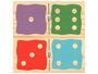 Cayro Jeu de Domino Géant en Bois - 21x21x13 cm