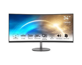 MSI Pro MP341CQDE Moniteur Incurvé 34 UltraWide Quad HD Noir