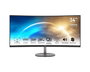 MSI PRO MP341CQDE - Écran PC incurvé 86,4 cm (34") - Résolution 3440 x 1440 pixels Ultrawide QHD - Noir