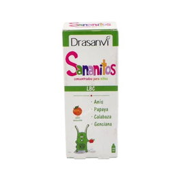 DRASANVI Sananitos Lbc 150 ml - Complément alimentaire à base d'anis, potiron et gentiane, riche en vitamine C