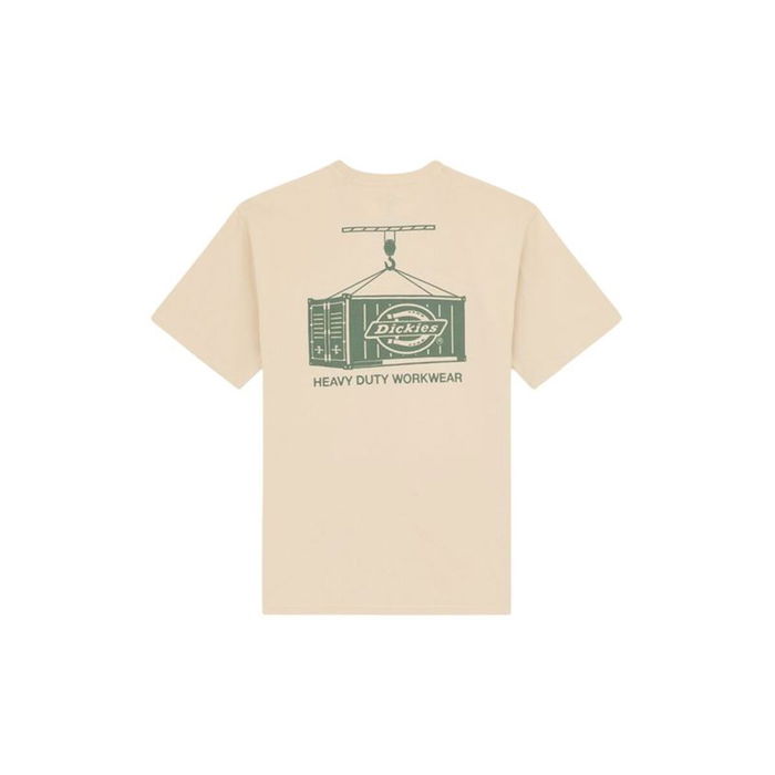 T-shirt à manches courtes homme Dickies Apison Ss Beige 6-7 ans