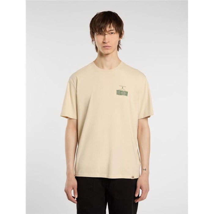 T-shirt à manches courtes homme Dickies Apison Ss Beige 6-7 ans