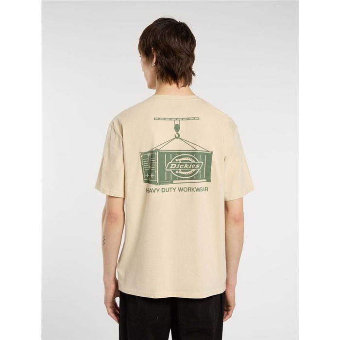 T-shirt à manches courtes homme Dickies Apison Ss Beige 6-7 ans