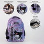 Cerdá Sac à dos scolaire Hello Kitty et Kuromi 42 cm Purple