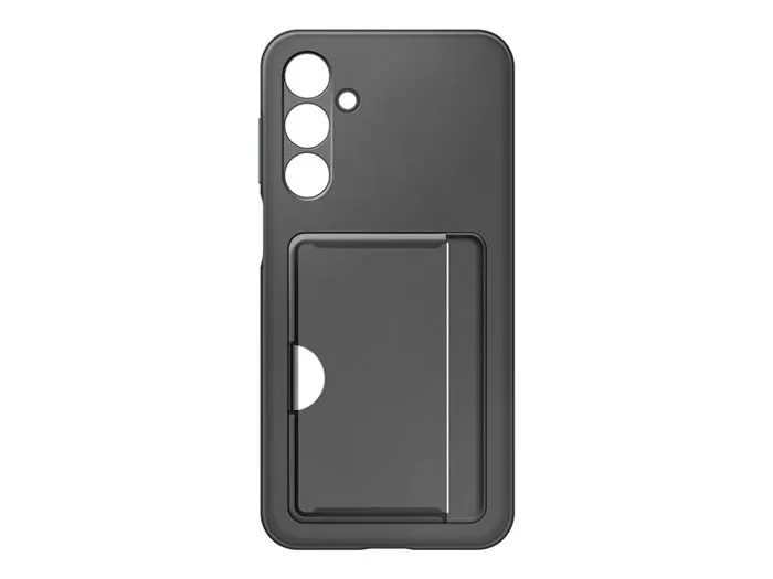 Samsung Coque Ultrafine Souple avec Porte-Cartes pour Galaxy A16 4G 5G - Protection Anti-Choc Noir
