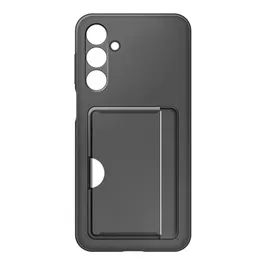 Samsung Coque Ultrafine Souple avec Porte-Cartes pour Galaxy A16 4G 5G - Protection Anti-Choc Noir