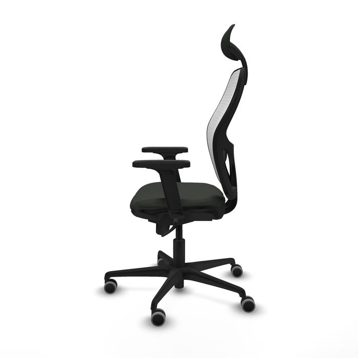Piqueras y Crespo Chaise de Bureau avec Appui-tête Jorquera 2D036G1 Noir Piqueras y Crespo Chaise de Bureau avec Appui-tête Jorquera 2D036G1 Noir