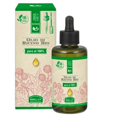 Helan I Rimedi Di Helan - Huile de ricin bio 100 ml - Soin capillaire et corporel naturel Helan I Rimedi Di Helan - Huile de ricin bio 100 ml - Soin capillaire et corporel naturel
