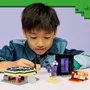 LEGO Minecraft Jeu de Construction 21584 Voyage à Travers les Portails du Nether et de l'Ender, Jeu Créatif pour Enfant à Partir de 7 Ans