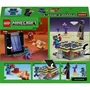 LEGO Minecraft Jeu de Construction 21584 Voyage à Travers les Portails du Nether et de l'Ender, Jeu Créatif pour Enfant à Partir de 7 Ans