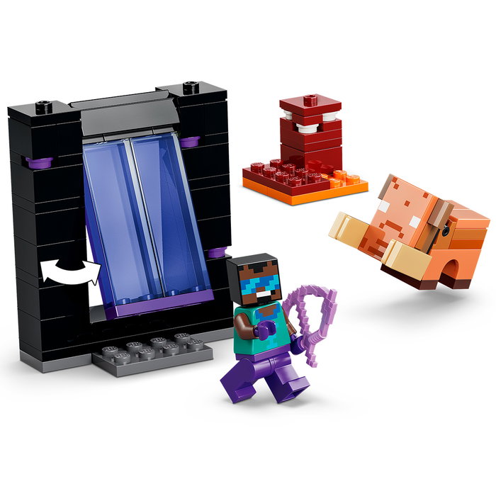 LEGO Minecraft 21584 Voyage à travers les portails du Nether et de l'Ender LEGO Minecraft 21584 Voyage à travers les portails du Nether et de l'Ender