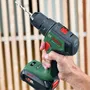 Bosch Perceuse-visseuse sans fil à percussion UniversalImpact 18V-60 Brushless avec 2 batteries 2.0Ah et chargeur rapide - 06039D7102