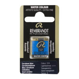 Rembrandt Aquarelle en Pastille Azul Cerúleo 534