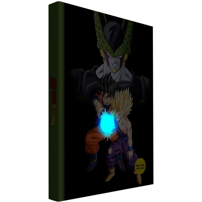 Sd Toys Carnet Dragon Ball Z avec Lumière LED - Bataille Finale Cell - 15x20 cm Sd Toys Carnet Dragon Ball Z avec Lumière LED - Bataille Finale Cell - 15x20 cm