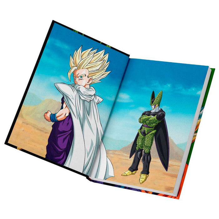 SD TOYS Carnet Dragon Ball Z Bataille Finale Cell avec Lumière LED