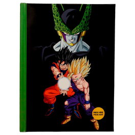 SD TOYS Carnet Dragon Ball Z Bataille Finale Cell avec Lumière LED